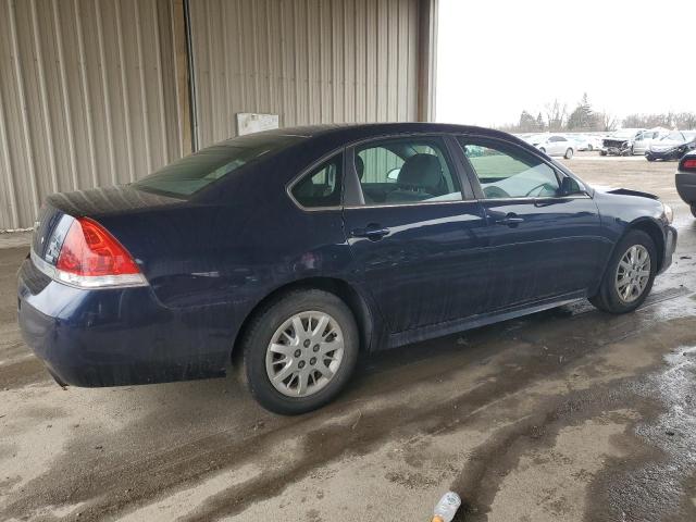 2G1WD5EMXB1125904 - 2011 CHEVROLET IMPALA POLICE BLUE photo 3