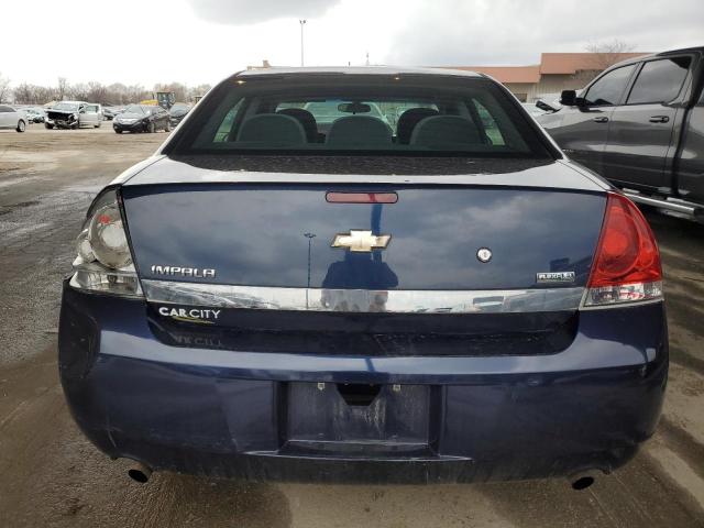 2G1WD5EMXB1125904 - 2011 CHEVROLET IMPALA POLICE BLUE photo 6