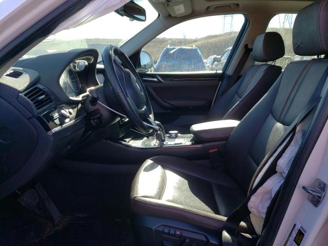 5UXWY3C54G0N86867 - 2016 BMW X3 XDRIVE28D WHITE photo 7