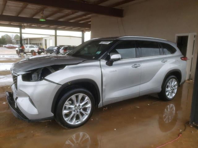 5TDYARAH0MS508643 - 2021 TOYOTA HIGHLANDER HYBRID LIMITED SILVER photo 1