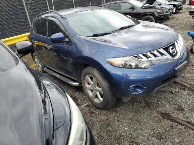 JN8AZ18W79W134009 - 2009 NISSAN MURANO S BLUE photo 4