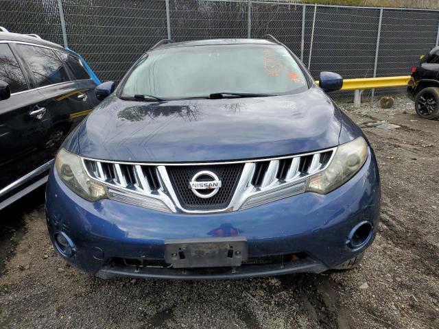 JN8AZ18W79W134009 - 2009 NISSAN MURANO S BLUE photo 5