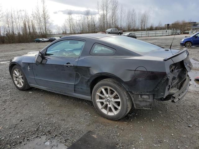 1ZVBP8AN6A5119167 - 2010 FORD MUSTANG BLACK photo 2