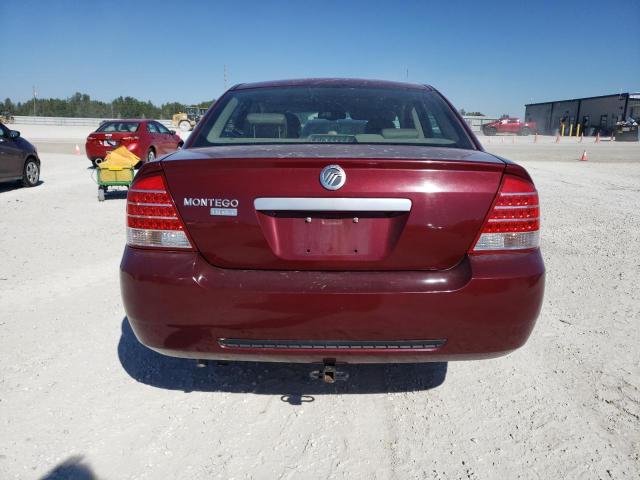 1MEFM42185G622516 - 2005 MERCURY MONTEGO PREMIER MAROON photo 6