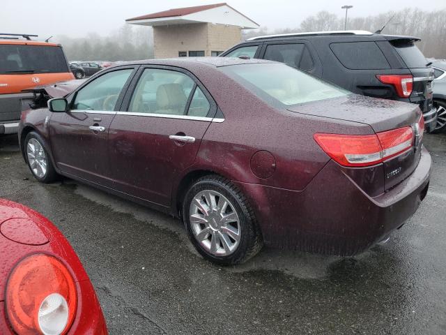 3LNHL2JC8CR828554 - 2012 LINCOLN MKZ MAROON photo 2