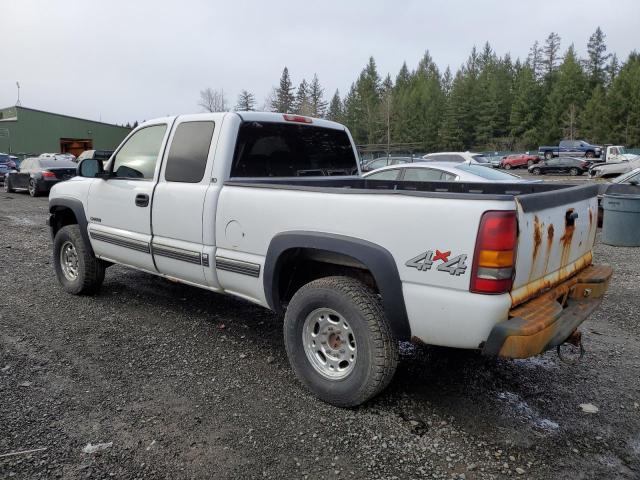 1GCGK29UX1Z294028 - 2001 CHEVROLET SILVERADO K2500 WHITE photo 2