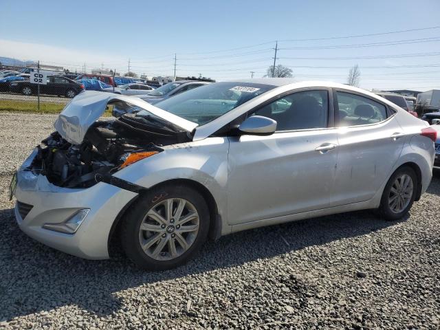 5NPDH4AE6GH773855 - 2016 HYUNDAI ELANTRA SE SILVER photo 1