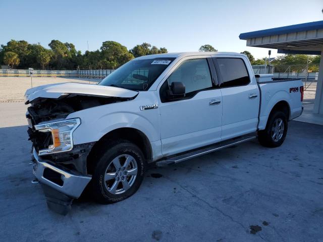 1FTEW1EG0JKD00059 - 2018 FORD F150 SUPERCREW WHITE photo 1