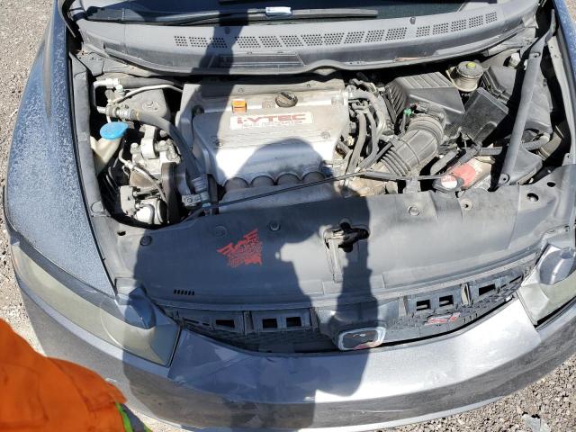 2HGFA55569H700849 - 2009 HONDA CIVIC SI GRAY photo 11