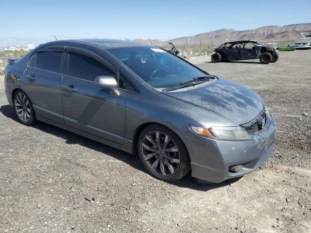 2HGFA55569H700849 - 2009 HONDA CIVIC SI GRAY photo 4