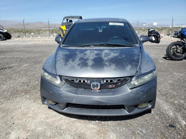 2HGFA55569H700849 - 2009 HONDA CIVIC SI GRAY photo 5