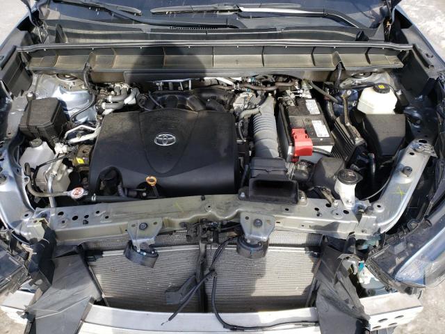 5TDGZRBH4MS144021 - 2021 TOYOTA HIGHLANDER XLE 灰色 照片 12