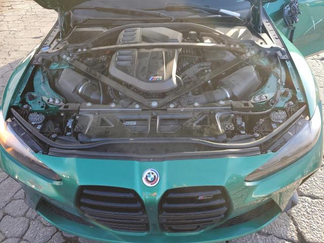 WBS43AY02PFP12528 - 2023 BMW M3 COMPETITION მწვანე ფოტო 11