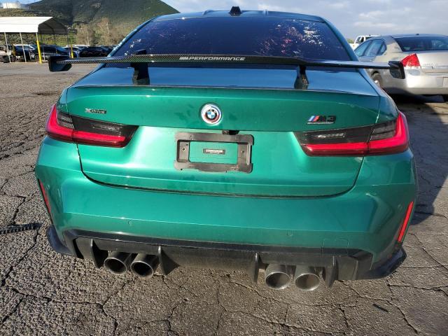 WBS43AY02PFP12528 - 2023 BMW M3 COMPETITION მწვანე ფოტო 6