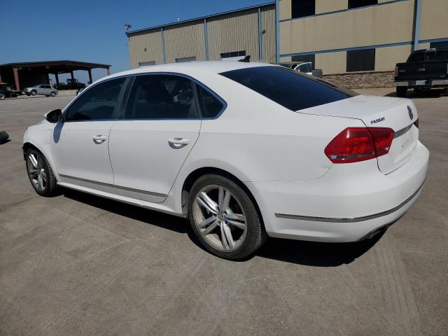 1VWCM7A37CC012925 - 2012 VOLKSWAGEN PASSAT SEL WHITE photo 2