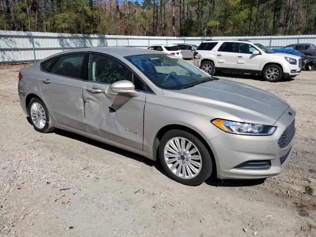 3FA6P0LU7GR139837 - 2016 FORD FUSION SE HYBRID SILVER photo 4