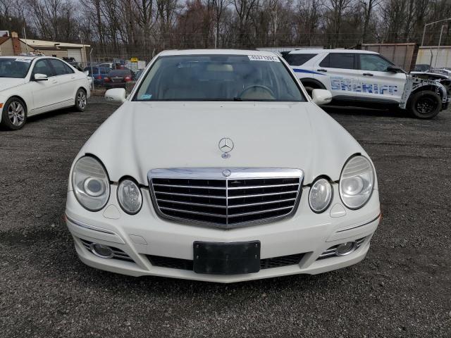 WDBUF90X17B176991 - 2007 MERCEDES-BENZ E 550 4MATIC WHITE photo 5