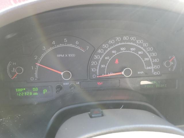 1LNHM87A05Y648804 - 2005 LINCOLN LS წითელი ფოტო 9