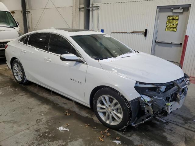 1G1ZJ5SU1HF233758 - 2017 CHEVROLET MALIBU HYBRID WHITE photo 4