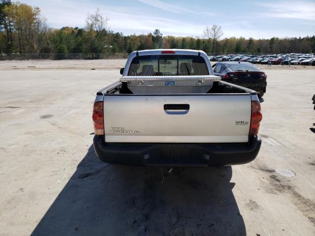 5TETX22N46Z259886 - 2006 TOYOTA TACOMA ACCESS CAB ვერცხლისფერი ფოტო 6