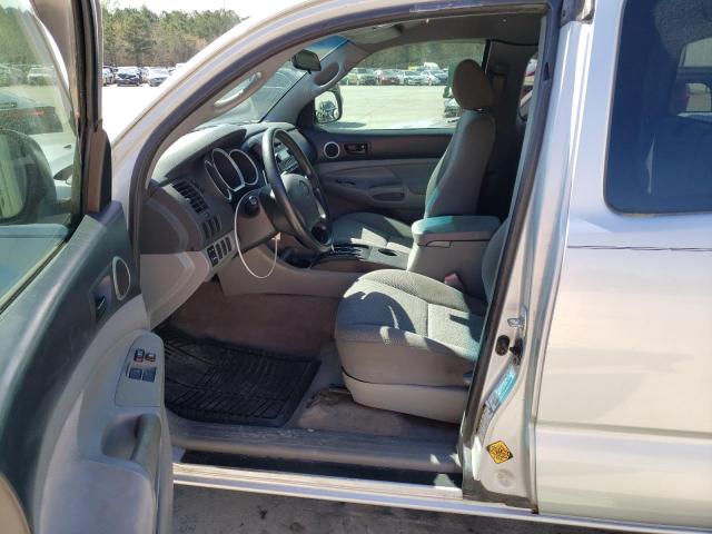 5TETX22N46Z259886 - 2006 TOYOTA TACOMA ACCESS CAB ვერცხლისფერი ფოტო 7