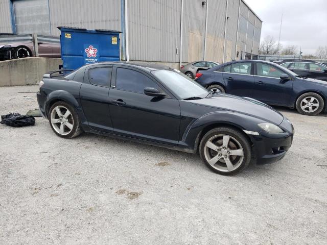 JM1FE173840133452 - 2004 MAZDA RX8 BLACK photo 4