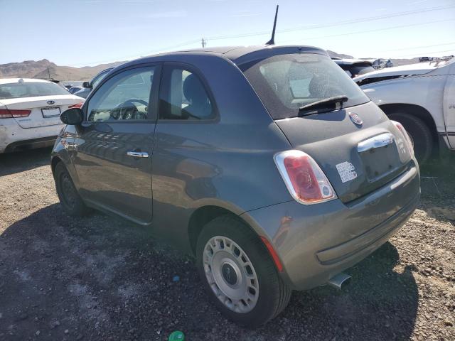 3C3CFFAR2DT612130 - 2013 FIAT 500 POP GRAY photo 2