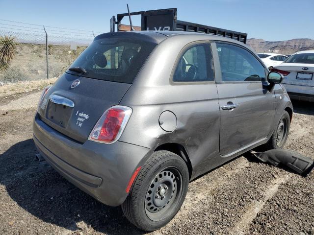 3C3CFFAR2DT612130 - 2013 FIAT 500 POP GRAY photo 3