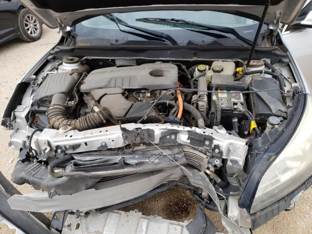 1G11D5SR6DF138705 - 2013 CHEVROLET MALIBU 1LT SILVER photo 11