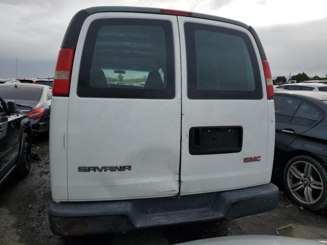 1GTFG15X561129095 - 2006 GMC SAVANA G1500 WHITE photo 6