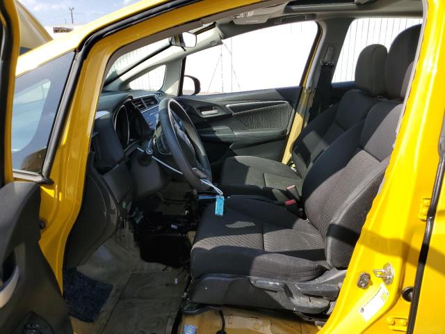 3HGGK5H82JM710744 - 2018 HONDA FIT EX YELLOW photo 7