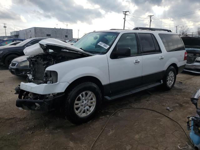 1FMJK1G53EEF36162 - 2014 FORD EXPEDITION EL XL WHITE photo 1