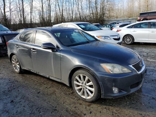 JTHCK262195028786 - 2009 LEXUS IS 250 GRAY photo 4