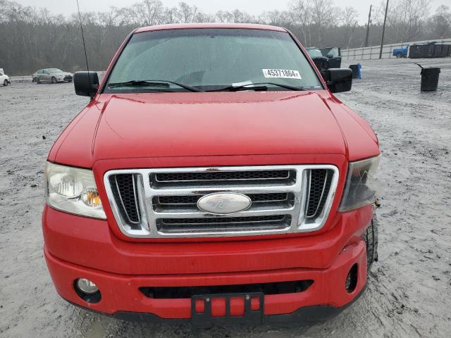 1FTRX12WX8FB91316 - 2008 FORD F150 2WD RED photo 5