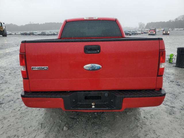 1FTRX12WX8FB91316 - 2008 FORD F150 2WD RED photo 6