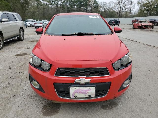 1G1JC6SH1E4211766 - 2014 CHEVROLET SONIC LT RED photo 5