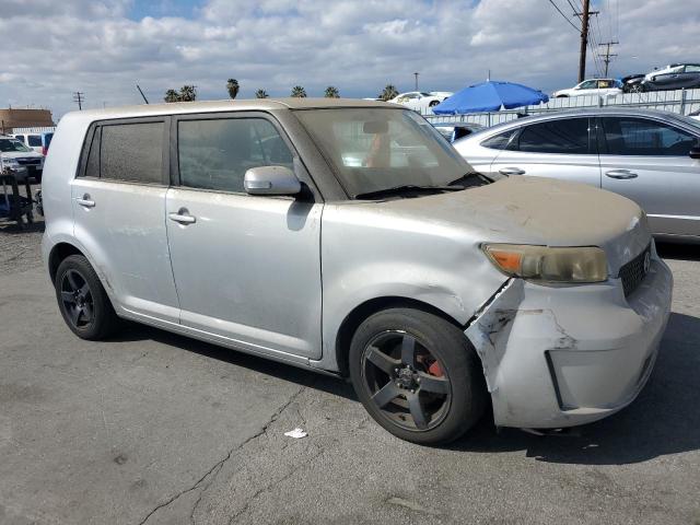 JTLKE50E981043037 - 2008 TOYOTA SCION XB SILVER photo 4