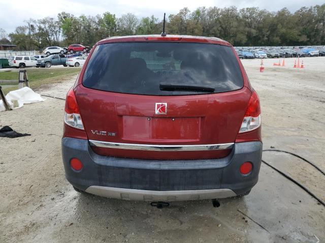 3GSCL33P48S685367 - 2008 SATURN VUE XE RED photo 6