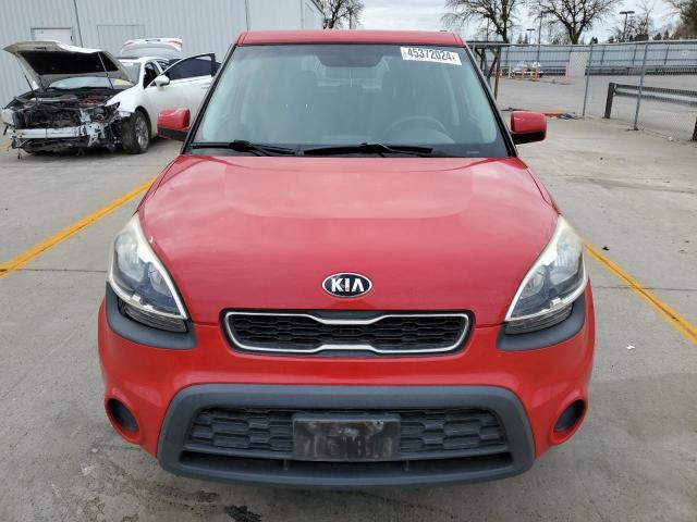 KNDJT2A57D7629124 - 2013 KIA SOUL RED photo 5