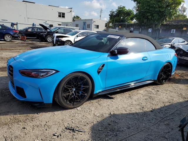 WBS33BA05NCH99855 - 2022 BMW M4 COMPETITION BLUE photo 1