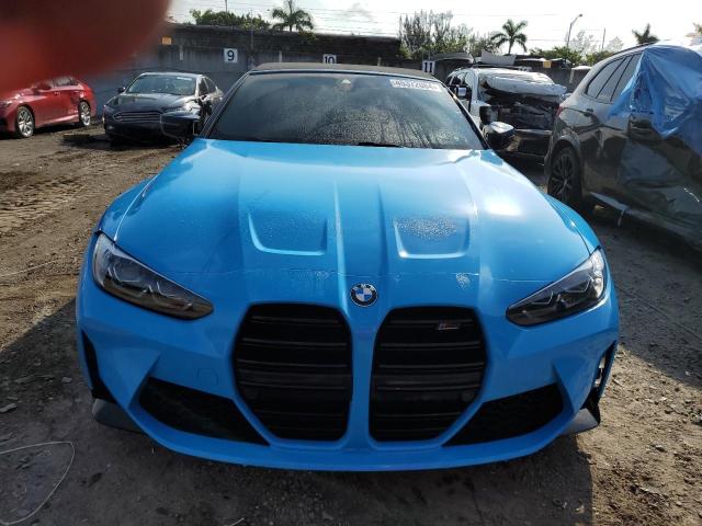 WBS33BA05NCH99855 - 2022 BMW M4 COMPETITION BLUE photo 5