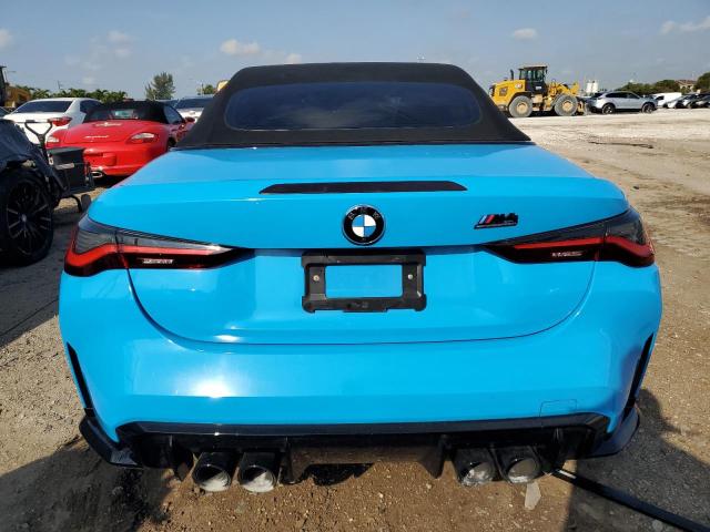 WBS33BA05NCH99855 - 2022 BMW M4 COMPETITION BLUE photo 6