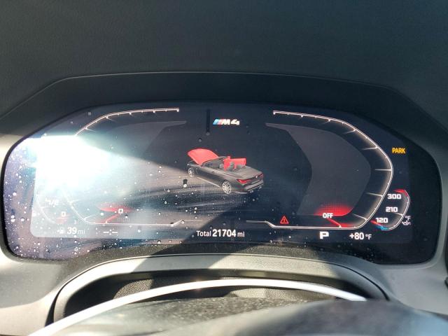 WBS33BA05NCH99855 - 2022 BMW M4 COMPETITION BLUE photo 9