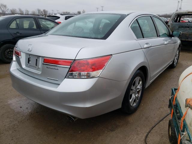 1HGCP2F64CA159507 - 2012 HONDA ACCORD SE SILVER photo 3