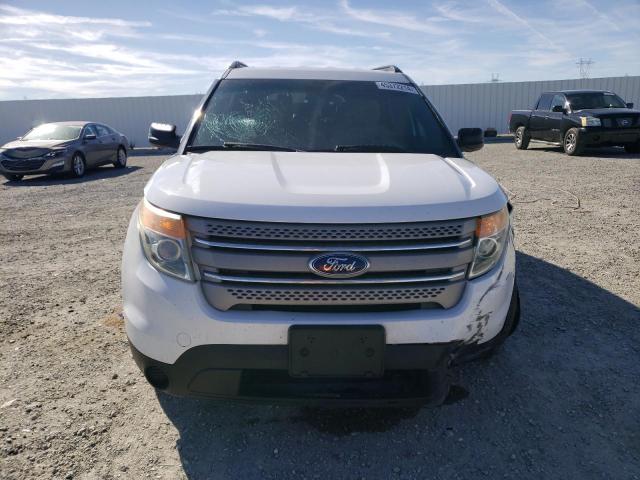 1FM5K7B82EGA88796 - 2014 FORD EXPLORER WHITE photo 5