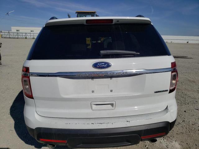 1FM5K7B82EGA88796 - 2014 FORD EXPLORER WHITE photo 6