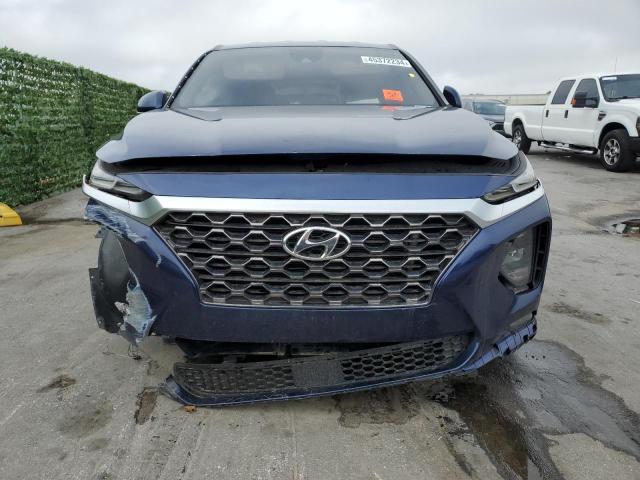 5NMS33AD1LH197025 - 2020 HYUNDAI SANTA FE SEL BLUE photo 5