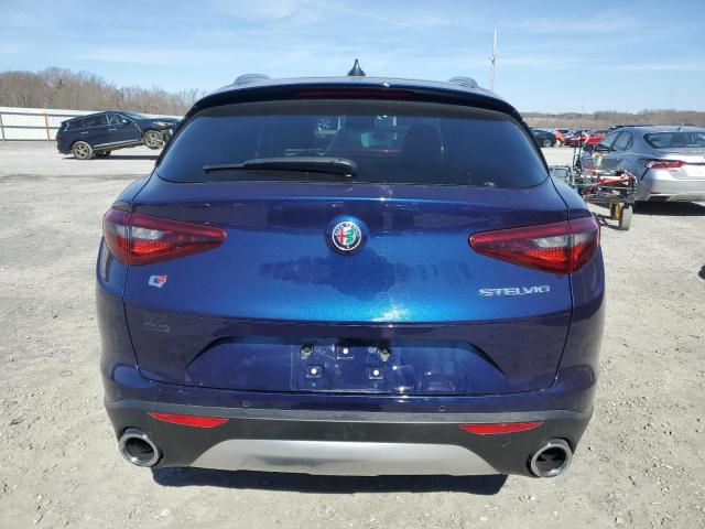 ZASPAKBNXK7C69818 - 2019 ALFA ROMEO STELVIO TI أزرق صورة 6