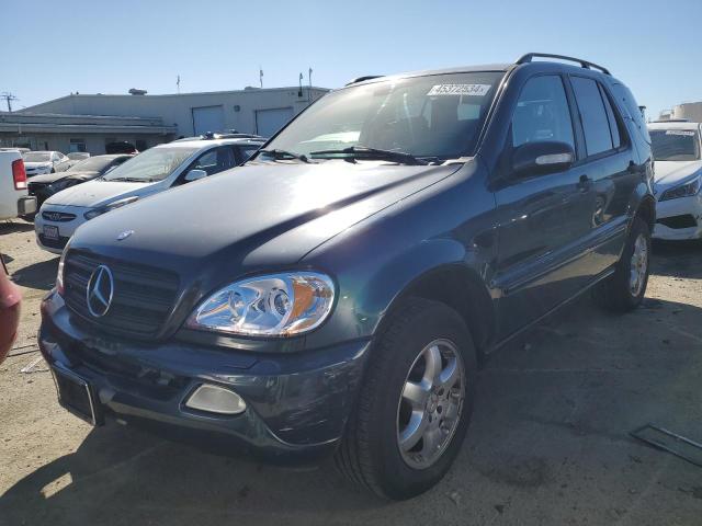 4JGAB57E34A462447 - 2004 MERCEDES-BENZ ML 350 BLUE photo 1