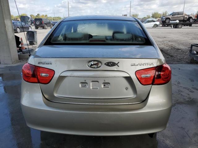 KMHDU46D57U025045 - 2007 HYUNDAI ELANTRA GLS SILVER photo 6